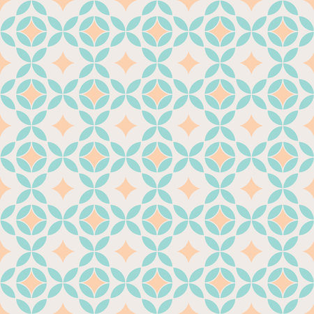 Seamless vector pattern. Background with geometric ornament. Print. Repeating background. Cloth design, wallpaper.のイラスト素材