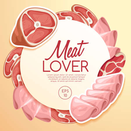 Fast Food Elements : Vector Illustrationのイラスト素材