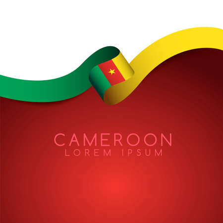 World Flag Ribbon : Vector Illustrationのイラスト素材