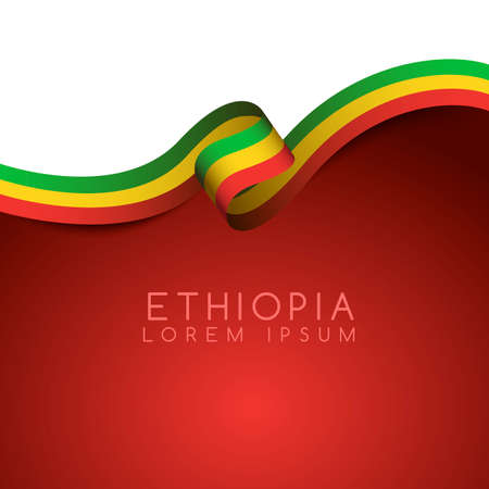 World Flag Ribbon : Vector Illustrationのイラスト素材
