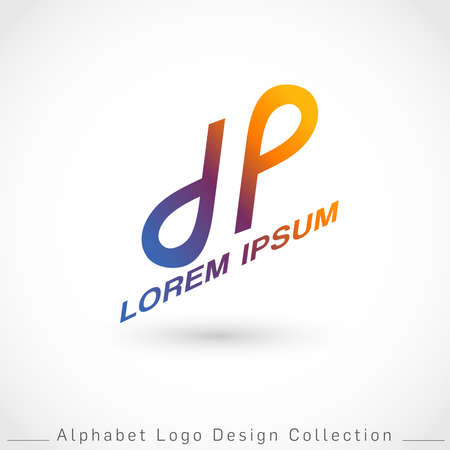 Letter H Logo Design Template isolated on white background : Vector Illustrationのイラスト素材