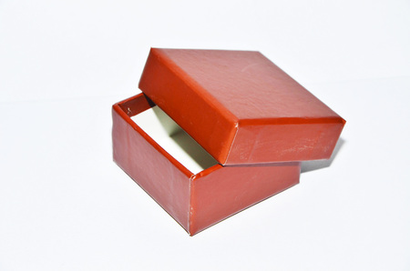 Opened Brown Present Boxの写真素材