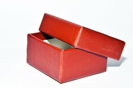 Opened Brown Present Boxの写真素材