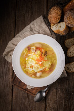 Cabbage soupの写真素材