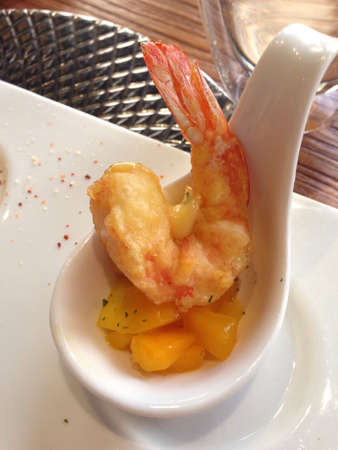 shrimp saladの素材