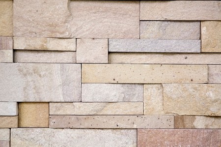 Texture of color stone wallの写真素材
