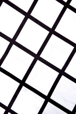 black line square shape on white backgroundの写真素材