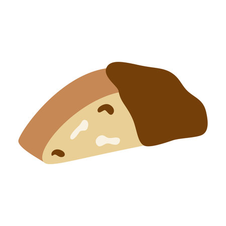 Cookies Cartoon Illustration. Chocolate biscuit cartoon icon. A cookie flat icon vector illustration design, this vector is suitable for icons, logos, stickers, books, etc.のイラスト素材