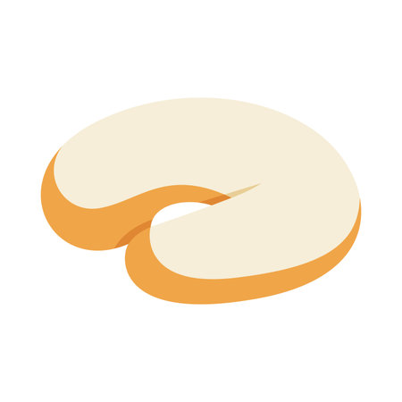 Cookies Cartoon Illustration. Chocolate biscuit cartoon icon. A cookie flat icon vector illustration design, this vector is suitable for icons, logos, stickers, books, etc.のイラスト素材