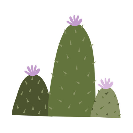 cactus plant cartoon icon vector illustration graphic design vector illustration graphic designのイラスト素材