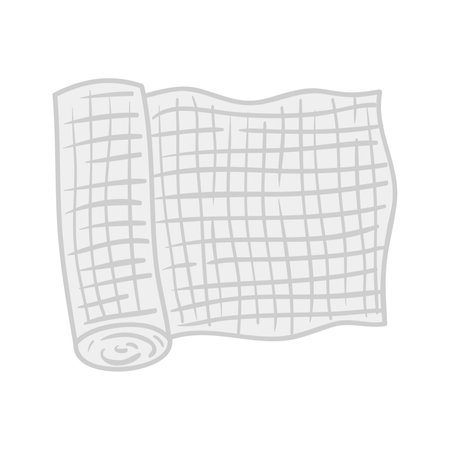 paper map icon on white background. Vector illustration. Eps 10.のイラスト素材