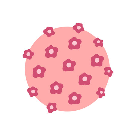 Papillomavirus Cause Of HPV Disease Illustrationのイラスト素材