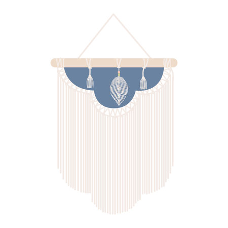 dreamcatcher hanging isolated icon vector illustration design, vector illustration  graphicのイラスト素材
