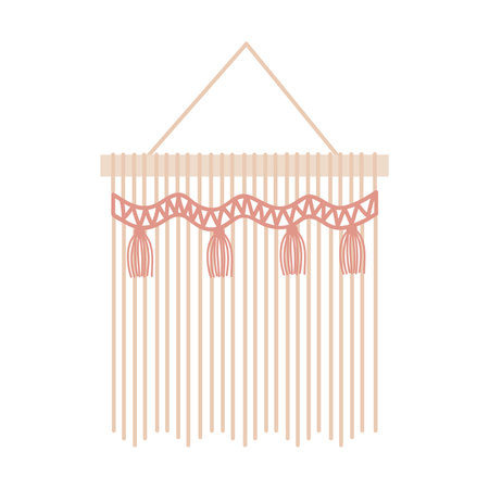 curtains hanging isolated icon vector illustration design  vector illustration designのイラスト素材