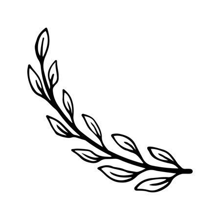 Floral Frameのイラスト素材