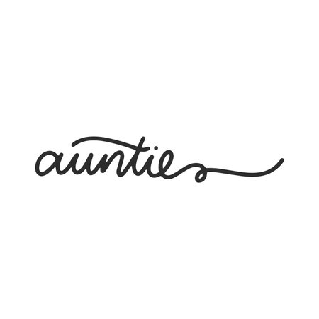 Autumn. Hand drawn lettering. Ink illustration. Modern brush calligraphy. Isolated on white background.のイラスト素材