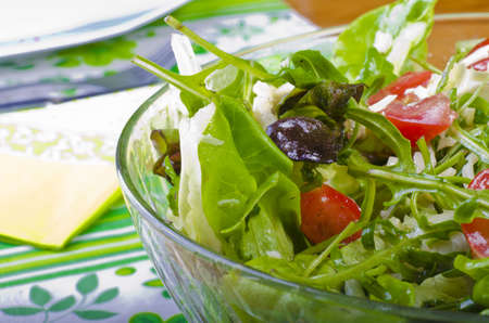 rucola saladの写真素材