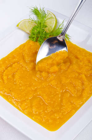 The very tasty soup which an cbe fast prepared with few ingredientsの写真素材