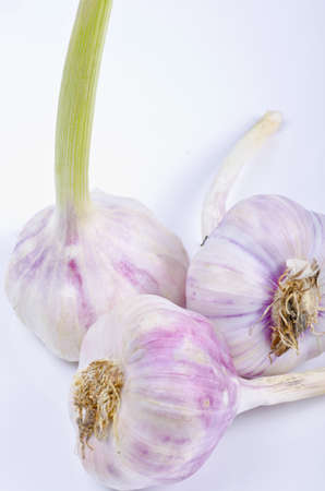 an autumnal cabbage, garlic and leek gemüse kompozitionの写真素材