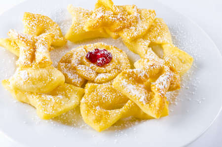 Angel wings and Carnival roseの写真素材