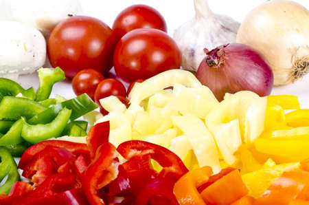 Lecho (Leczo ingredients)の写真素材