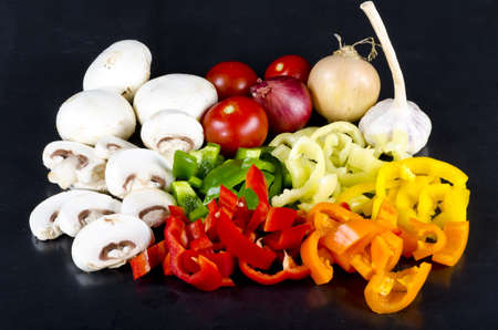 Lecho (Leczo ingredients)の写真素材