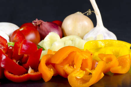 Lecho (Leczo ingredients)の写真素材