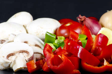 Lecho (Leczo ingredients)の写真素材