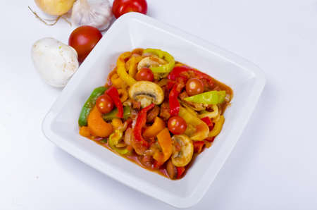 Lecho (Leczo ingredients)の写真素材