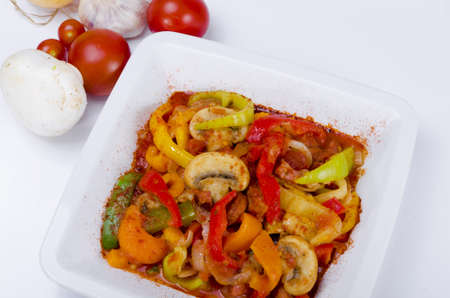 Lecho (Leczo ingredients)の写真素材