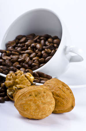 A coffee cup may refer to a type of container from which coffee is consumed. の写真素材