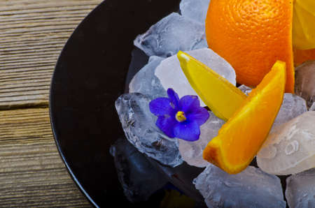 Citrus is believed to have originated in the part of Southeast Asia bordered by Northeastern India, Myanmar (Burma) and the Yunnan province of Chinaの写真素材