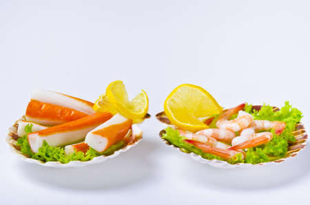 Shrimp are swimming, decapod crustaceans classified in the infraorder Caridea, found widely around the world in both fresh and salt water.の写真素材