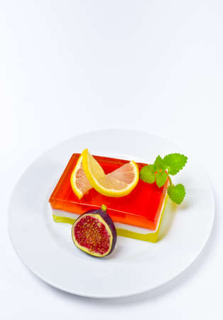 Fruit jellyの写真素材
