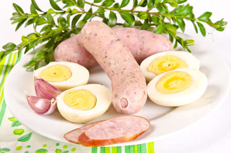 Zurek is a decent Polish Easter soupの写真素材