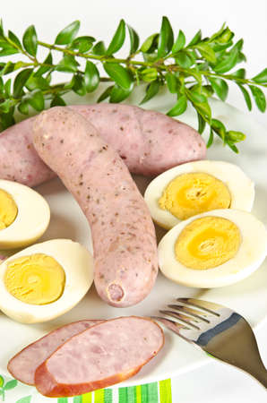 Zurek is a decent Polish Easter soupの写真素材