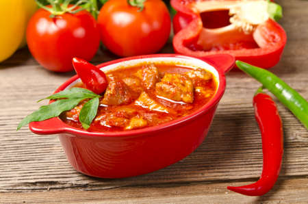 Hungarian goulashの写真素材