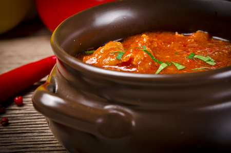 Hungarian goulashの写真素材