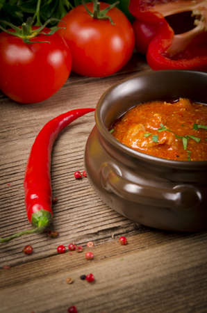 Hungarian goulashの写真素材