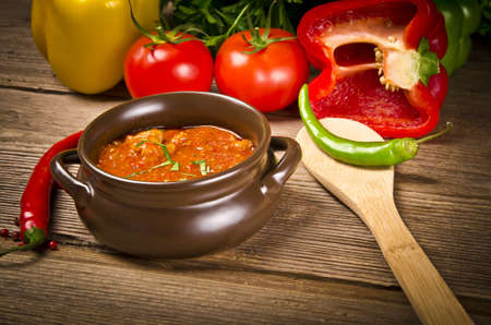 Hungarian goulashの写真素材