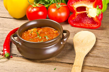 Hungarian goulashの写真素材