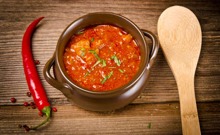 Hungarian goulashの写真素材