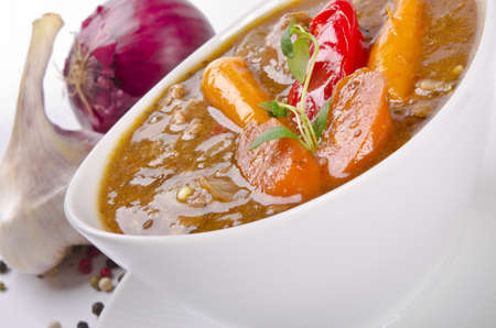 Goulash soupの写真素材