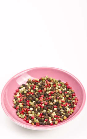 coloured pepperの写真素材