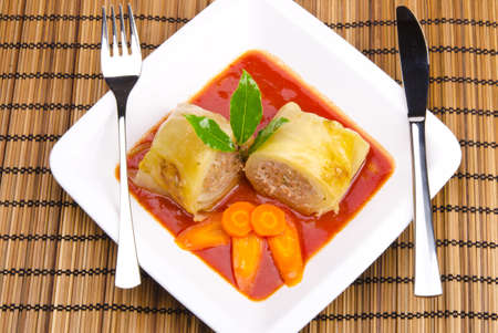 cabbage rollsの写真素材