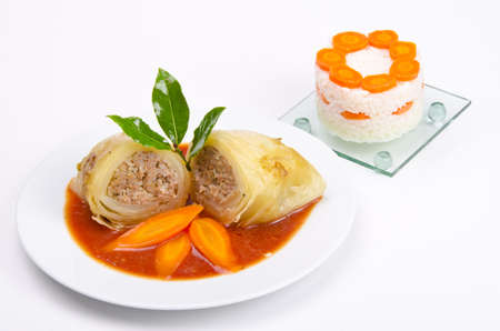 cabbage rollsの写真素材