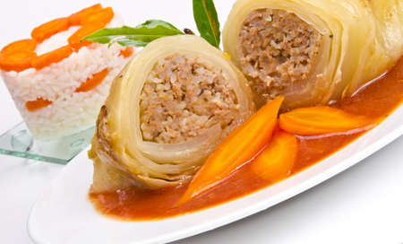 cabbage rollsの写真素材