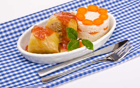 cabbage rollsの写真素材