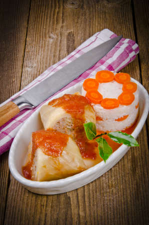 cabbage rollsの写真素材