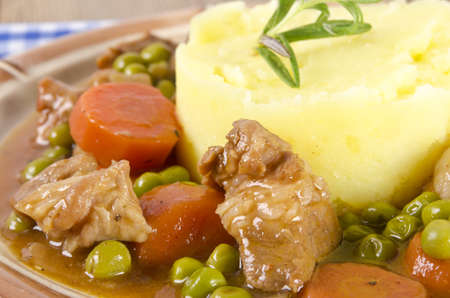 calf s fricasseeの写真素材